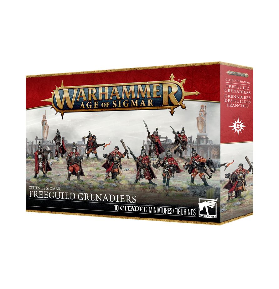 WarhammerAOS Cities of Sigmar - Freeguild Genadiers