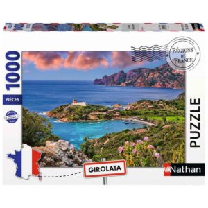 Puzzle Le Village de Girolata Corse 1000 pièces