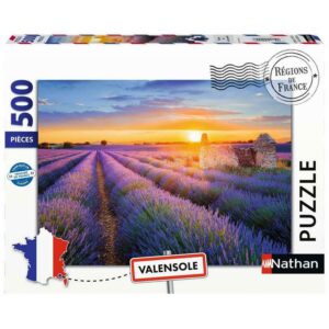 Puzzle Route de la Lavande 500 pièces