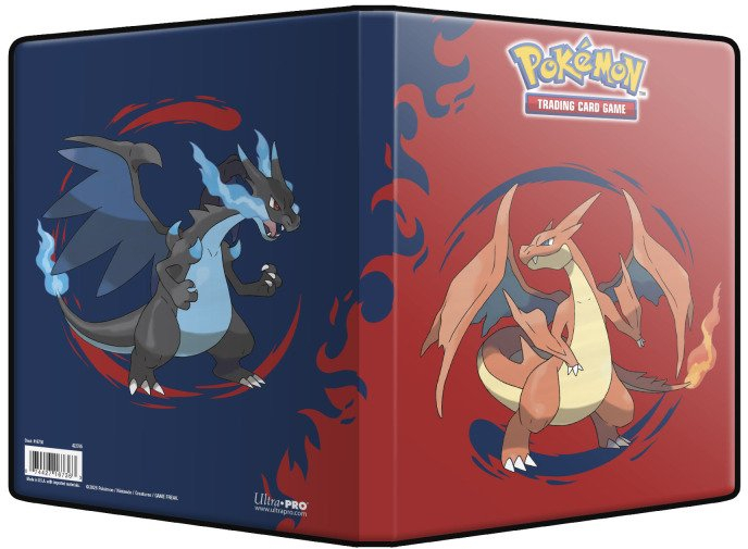 Pokémon Portfolio Méga Charizard - 12 feuilles de 4 pochettes