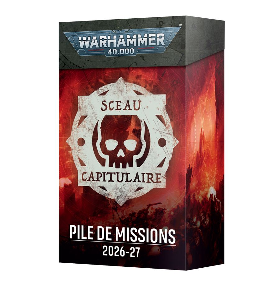 Warhammer40K Seau Capitulaire Pile de Missions 2026-27