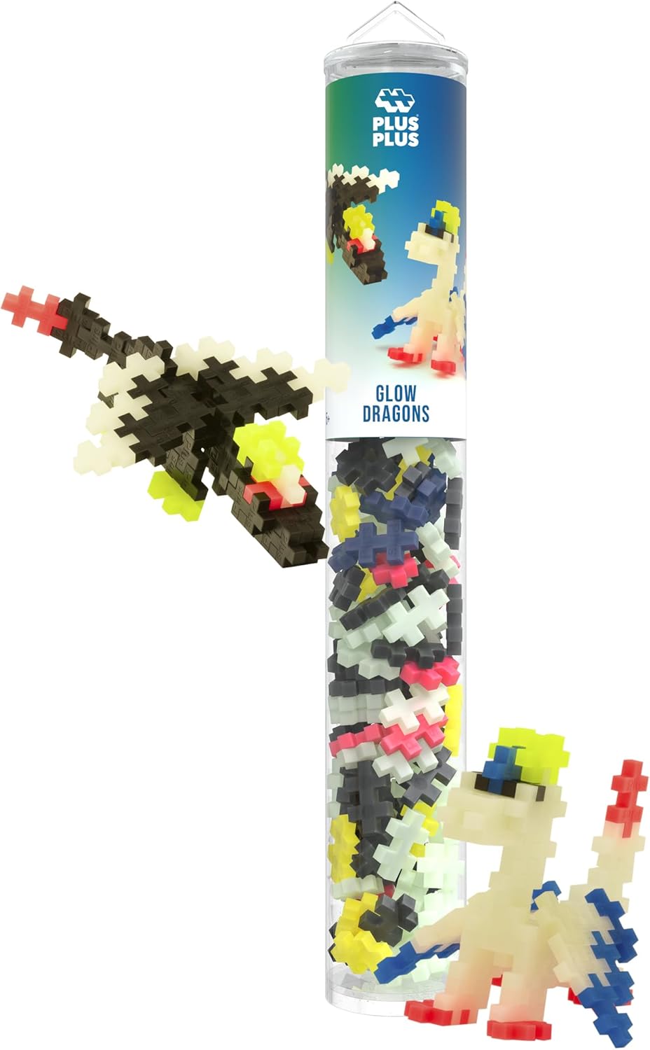 Plus-Plus Glow Dragon 100 pièces