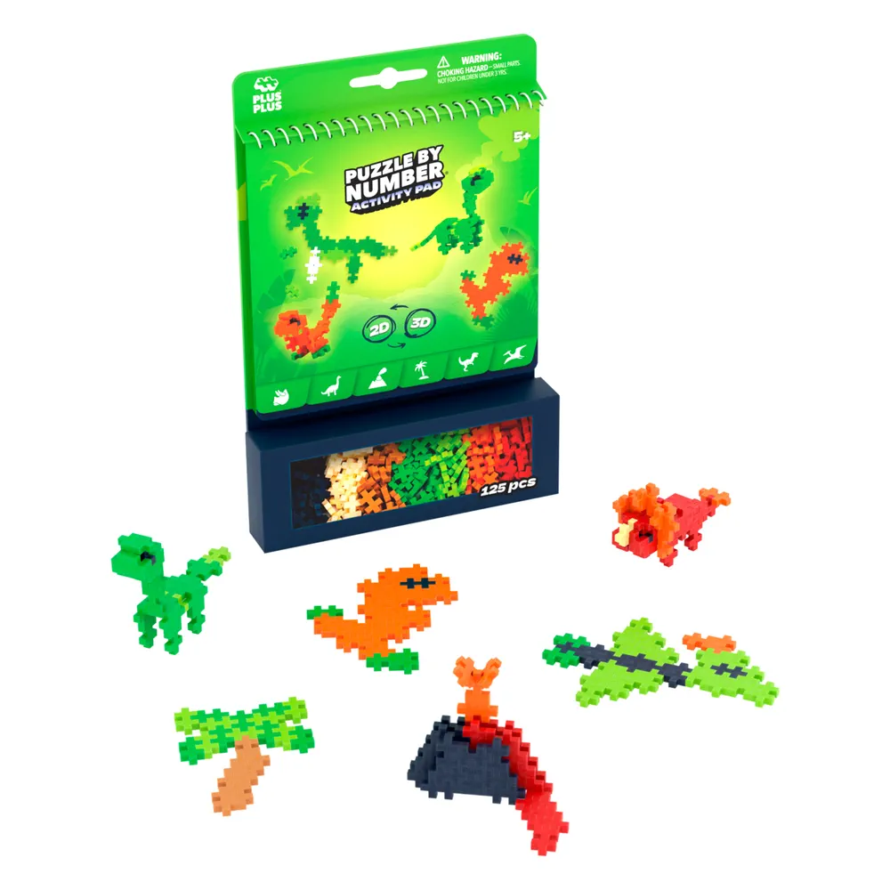 Plus-Plus Pad D'activité - Dinosaures