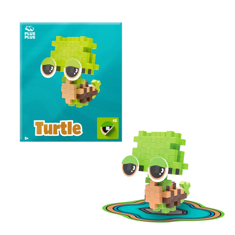 Plus-Plus Pop Animaux - Turtle