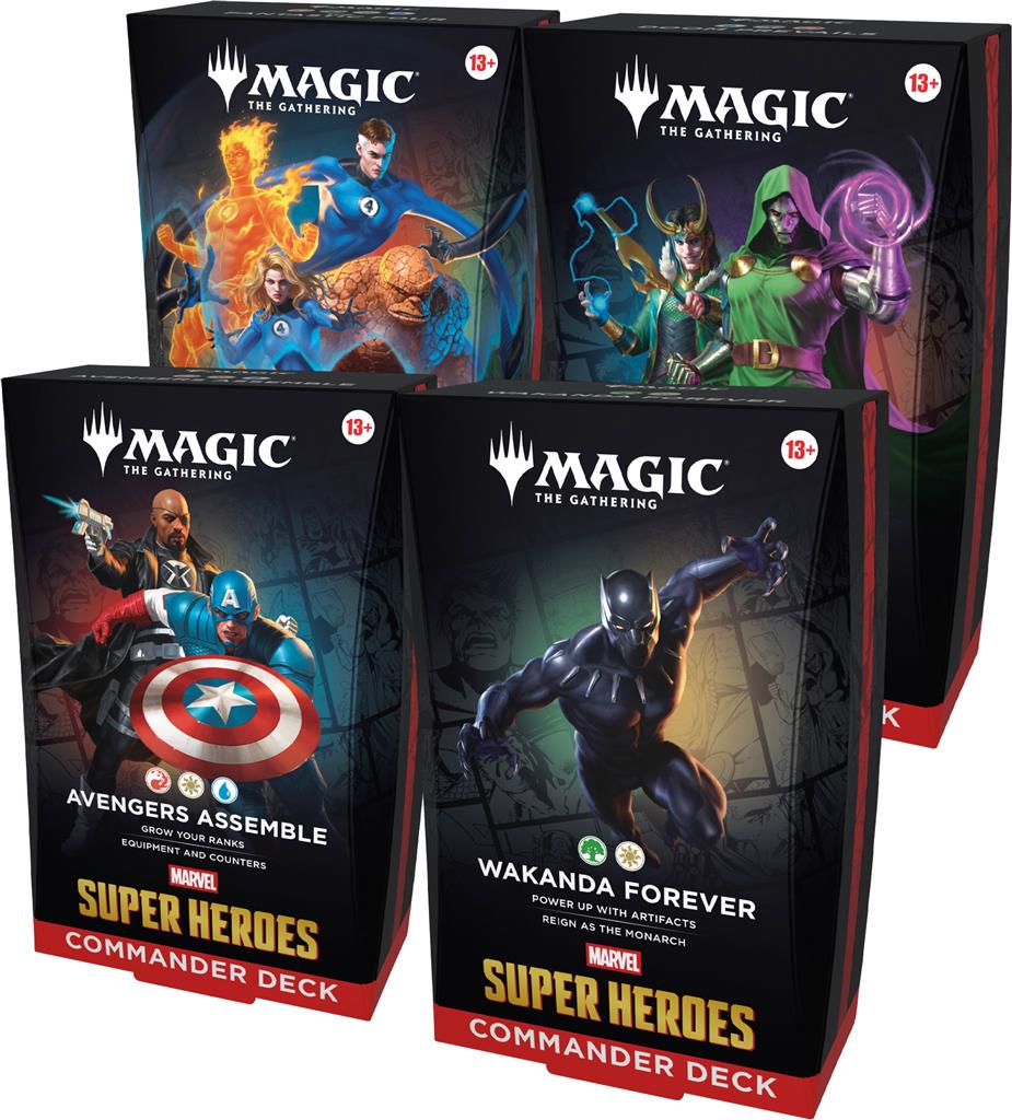 Magic Marvel Super Heroes deck Commander