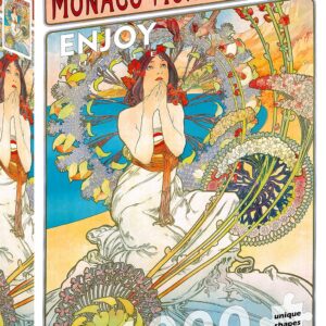 Puzzle Enjoy Alfons Mucha - Monaco Monté Carlo 1000 pièces