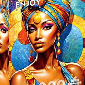 Puzzle Enjoy African Beauty 1000 pièces
