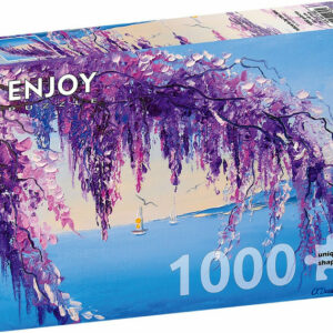 Puzzle Enjoy Wisteria by the Sea 1000 pièces