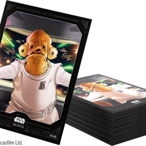 Star Wars Unlimited Premium Art Sleeves Admiral Ackbar