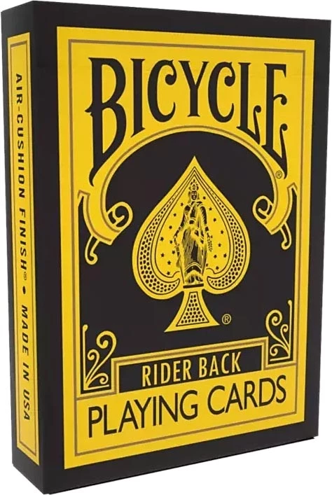 Bicycle Reverse Jaune et Noir