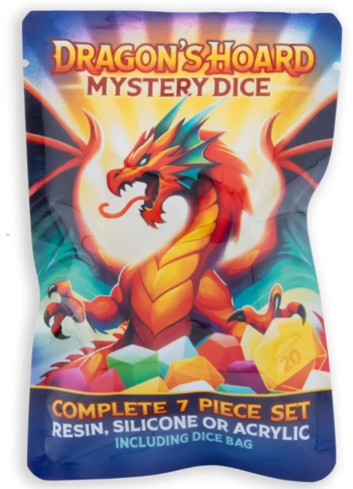 Dragon's Hoard - Mystery Dice (Set 7 Dés JDR aléatoire)