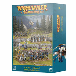 Warhammer The Old World Battle March Army - High Elf Realms