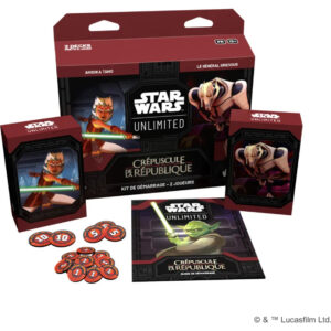 Star Wars Unlimited Kit 2 joueurs Crépuscule de la République