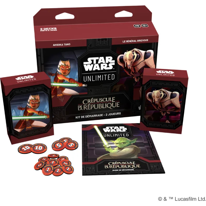 Star Wars Unlimited Kit 2 joueurs Crépuscule de la République