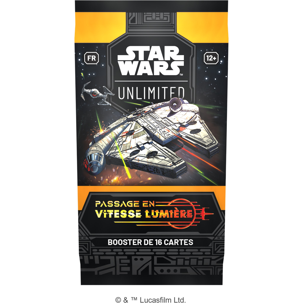 Star Wars Unlimited Booster Set 4 Passage en Vitesse Lumière