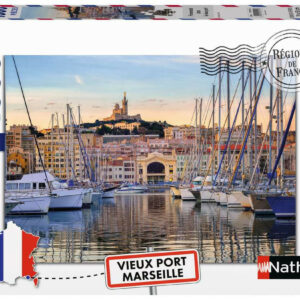 Puzzle Promenade dans le Vieux Port 1000 pièces