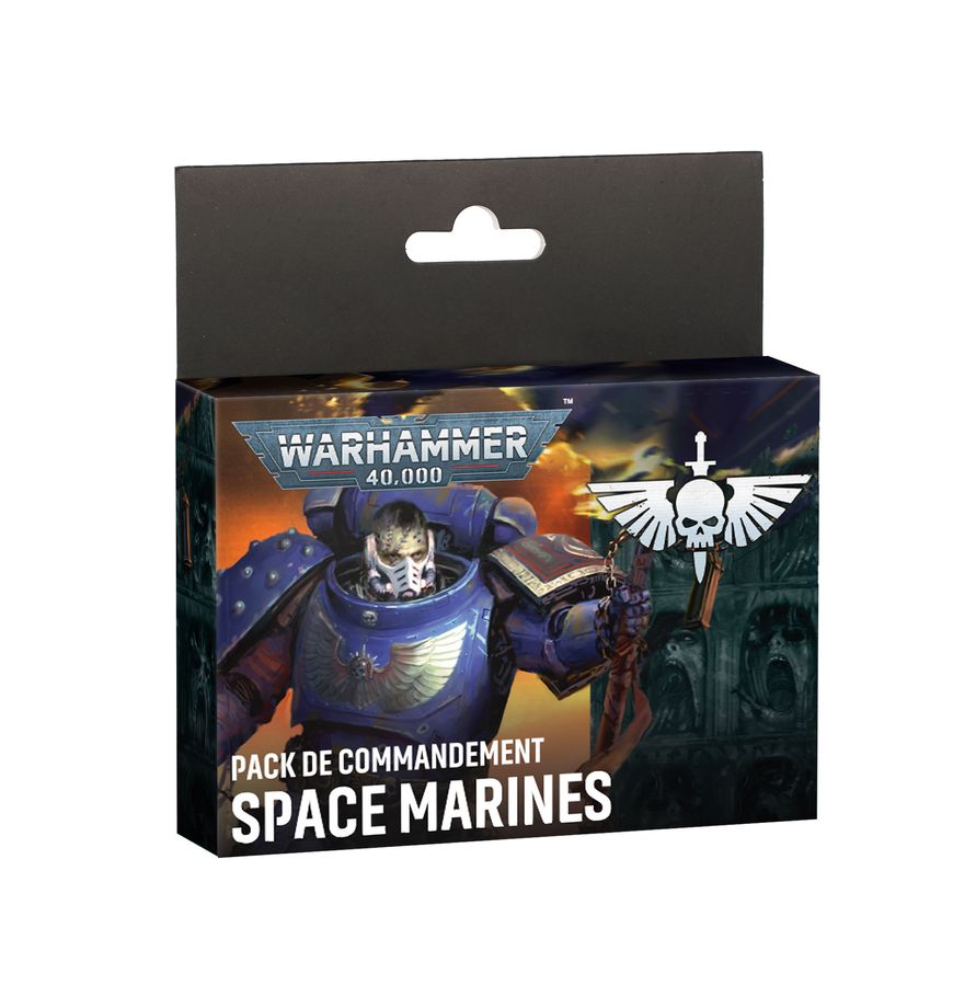 Warhammer40K Pack de Commandement Space Marines