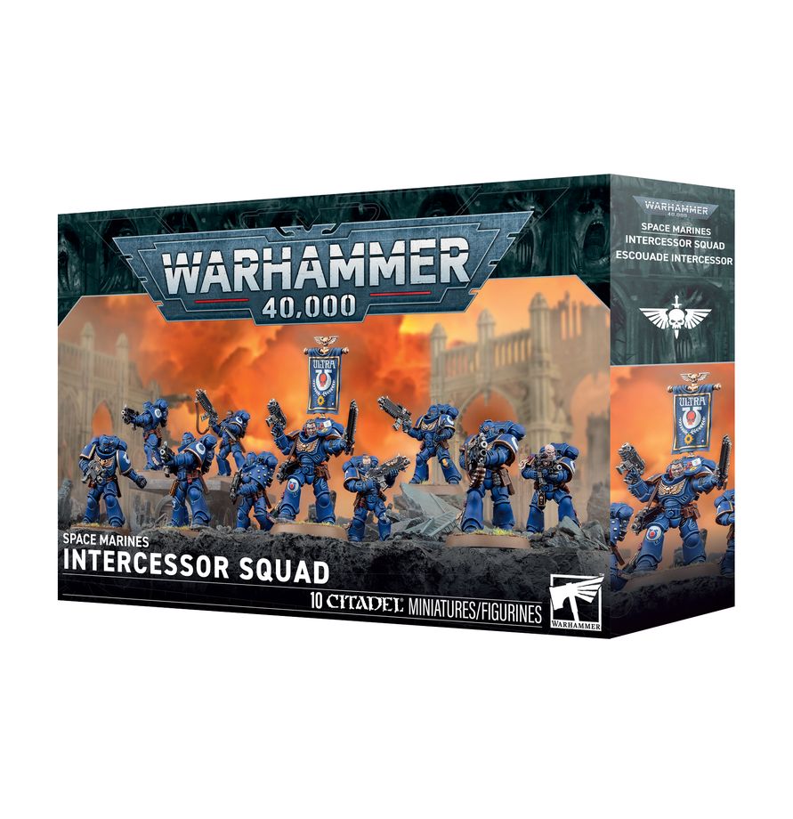 Warhammer40k Space Marines Intercessors Squad